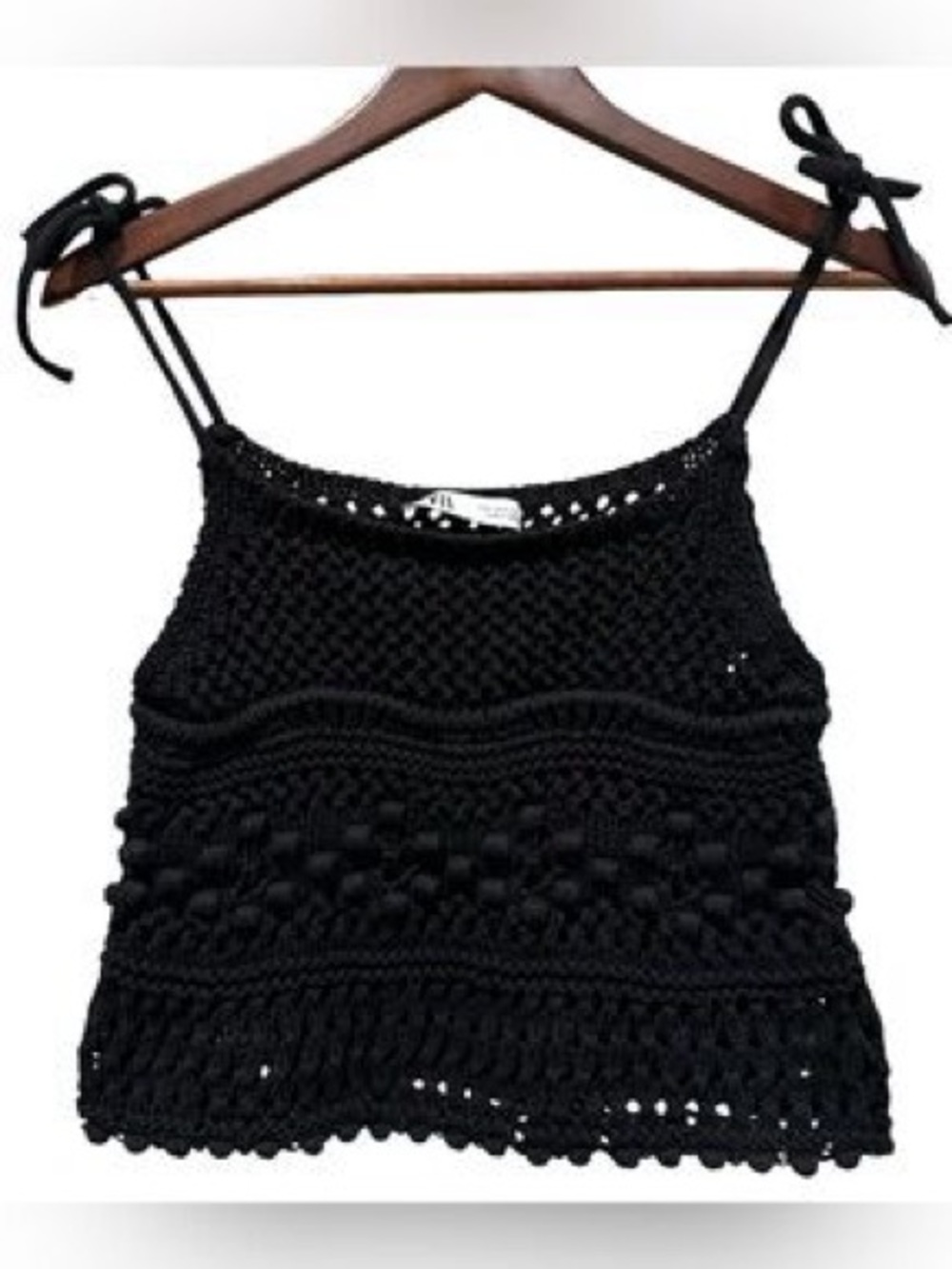 Zara crochet tank